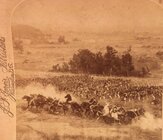 Stereocard Gettysburg Second Artillery and 19th MA Column 1.jpg