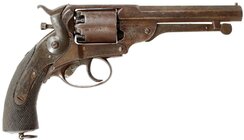 Civil War; Confederate.cavalry.weapons- Kerr.revolver.44-cal.[imported.from.Britain].,....jpg