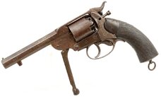 Civil War; Confederate.cavalry.weapons- Kerr.revolver.44-cal.[imported.from.Britain].,.......jpg