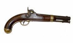 Civil War; Confederate.cavalry.weapons- Palmetto.Armory.Model.1842.pistol.54-cal.,..jpg