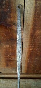 Civil War; camp.ladle.[ACW.era,unsure.if.U.S.or.C.S.],wrought.iron.handle,dated.1860...jpg