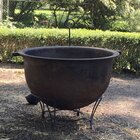 Civil War; camp.cauldron,cast.iron.with.ladles.[ACW.era,unsure.if.U.S.or.C.S.]....jpg