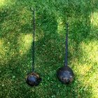 Civil War; camp.cauldron,cast.iron.with.ladles.[ACW.era,unsure.if.U.S.or.C.S.]......jpg