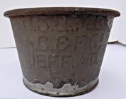 Civil War; Union.supply.Quartermaster.Dept.,rations.dipper,missing.handle..jpg Civil War; Union.supply.Quartermaster.Dept.,rations.dipper,missing.handle..jpg