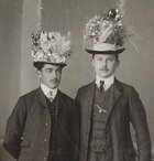 Gents in floral hats.jpg
