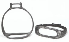 Civil War; Confederate.artillery.gear- artillery.drivers.stirrups..jpg