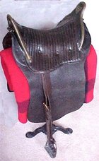 Civil War; Union.artillery.gear- artillery.driver's.''Grimsley''.saddle..JPG
