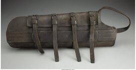 Civil War; Union.artillery.gear- artillery.driver's.leg.guard.,,..jpg