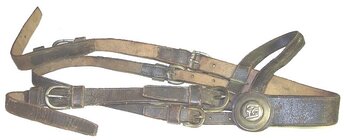 Civil War; Union.artillery.gear- artillery.horse's.headstall..jpg