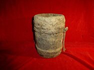 Civil War; Confederate.artillery.gear- grease.bucket,wooden.,,..jpg