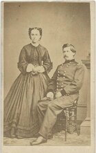 McClellan and Wife Ellen Marcy 001.jpg