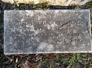 WILSON A SQUIRE BEAVER HEADSTONE.jpg WILSON A SQUIRE BEAVER HEADSTONE.jpg