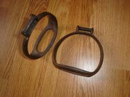 McClellan Saddle,  old stirrups.jpg