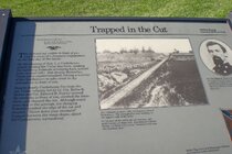 Railroad Cut - Railroad Cut Wayside Marker.JPG