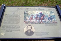 South Cavalry Field  - Farnsworth's Charge Wayside Marker.JPG